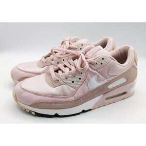 NIKE AIR MAX 90 Women's Size 10.5 Barely Rose Pink White CZ6221-600